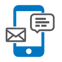 Immediate notifications through SMS and e-mail