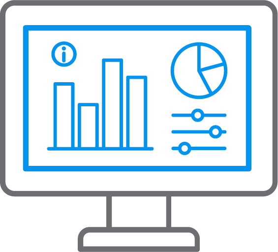 Comprehensive set of built-in reports